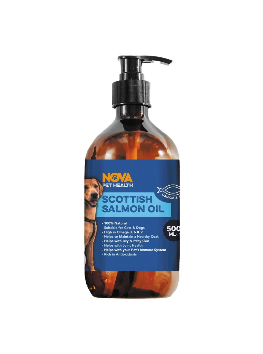 Nova Scottish Salmon Oil 500ml