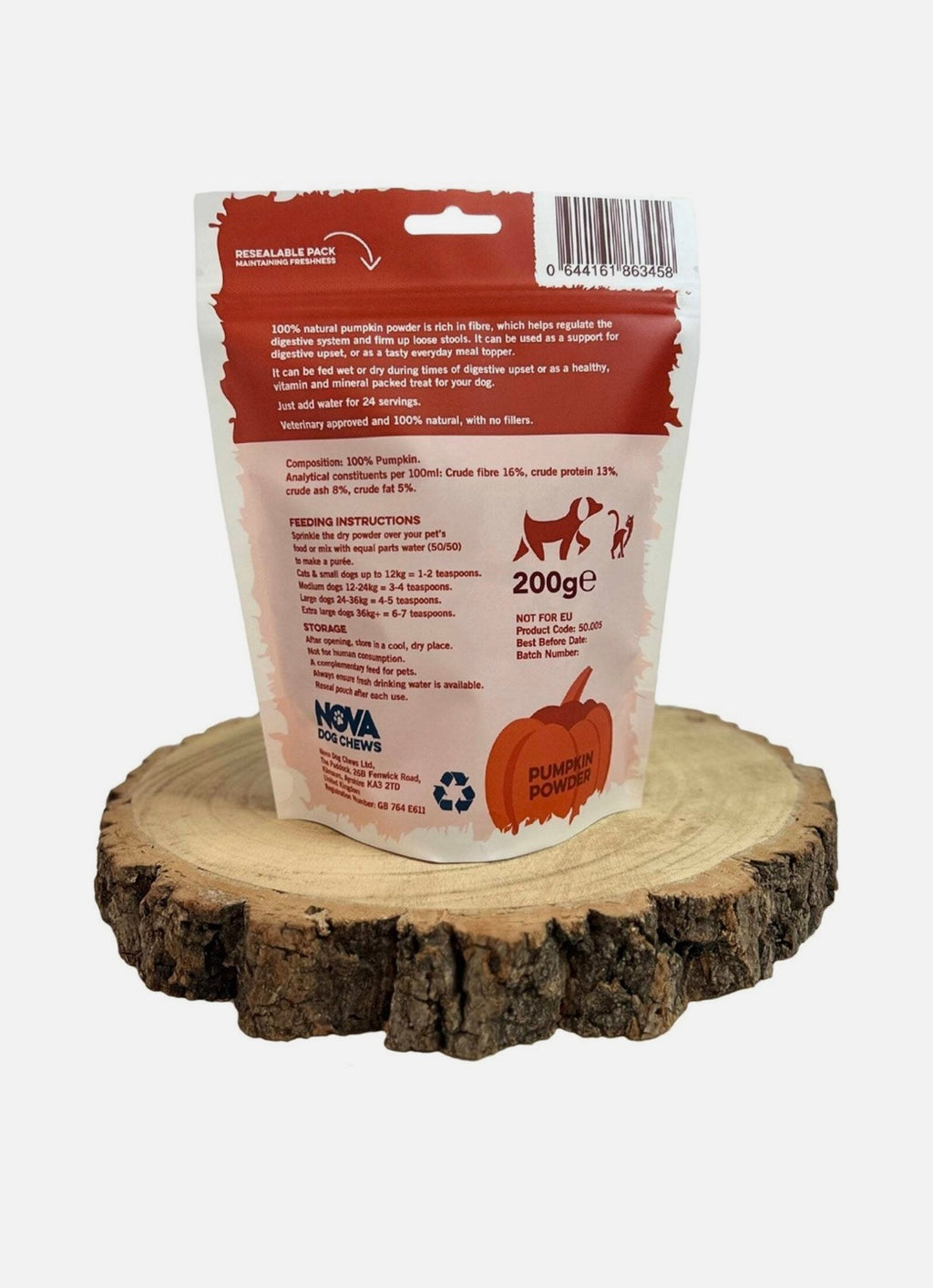 Nova Pumpkin Powder 200g