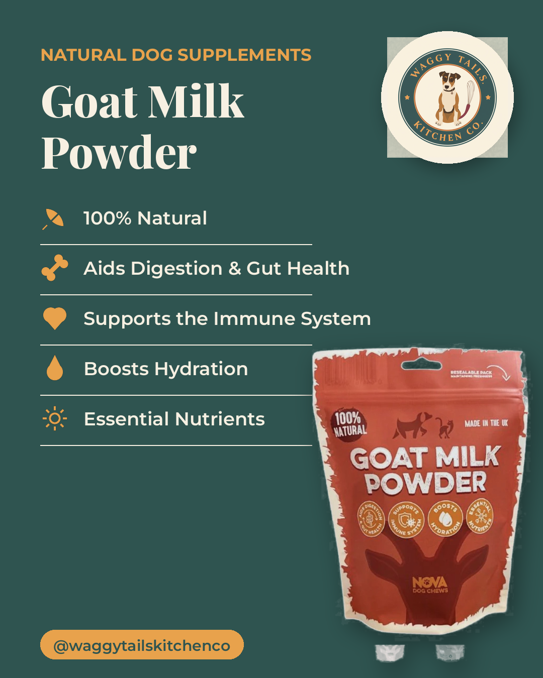 Nova Goat Milk Powder 200g