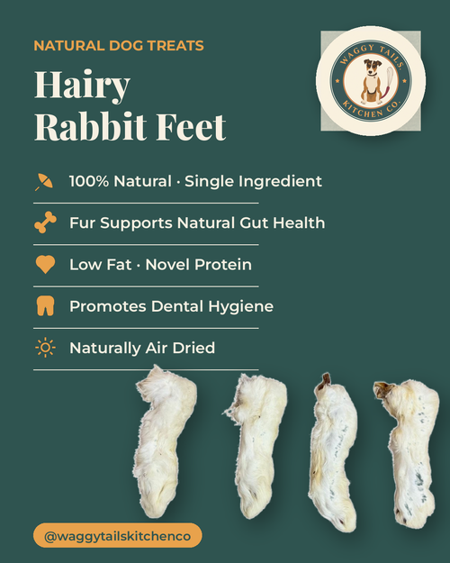 Hairy Rabbit Feet 100g
